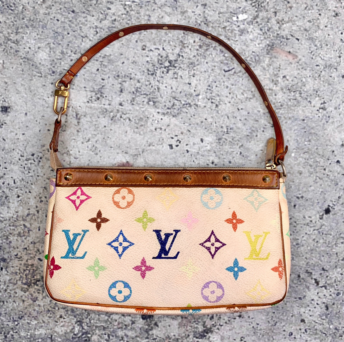 Louis Vuitton Multicolor Pochette Accessories Bag