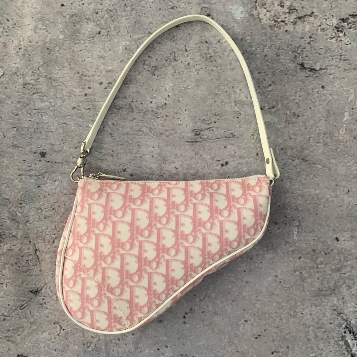 Vintage Dior Monogram Mini Saddle Bag – Entourage Vintage
