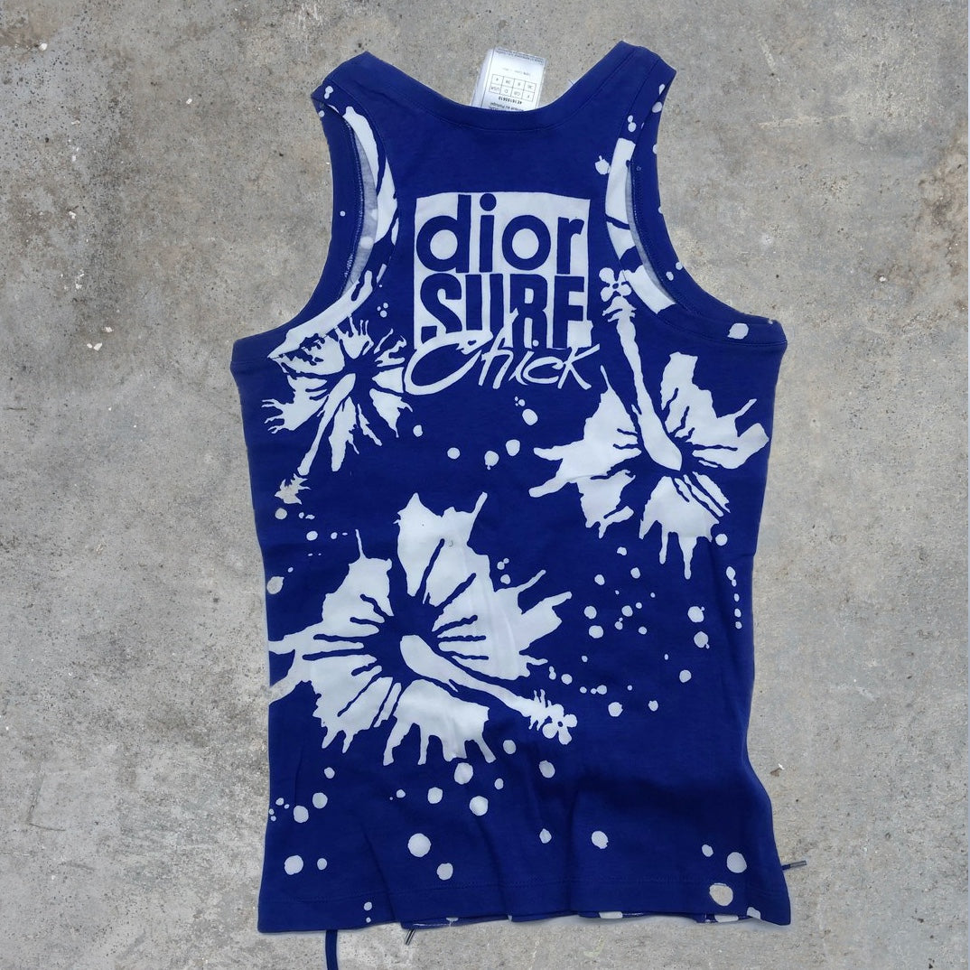 Dior Vintage Logo Surf Chick Tank Top – Entourage Vintage