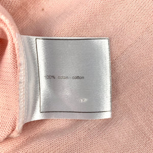 Chanel Pink CC Logo Sleeveless Tank