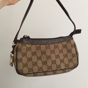 Gucci Monogram Mini Pochette Bag