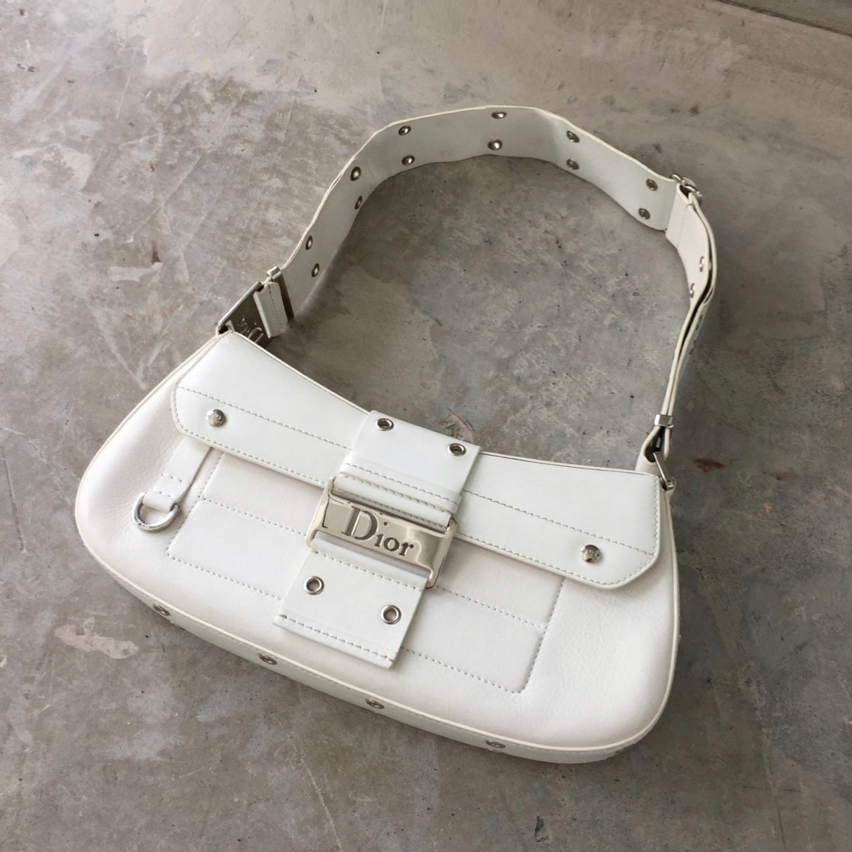 Dior columbus bag white Clearance