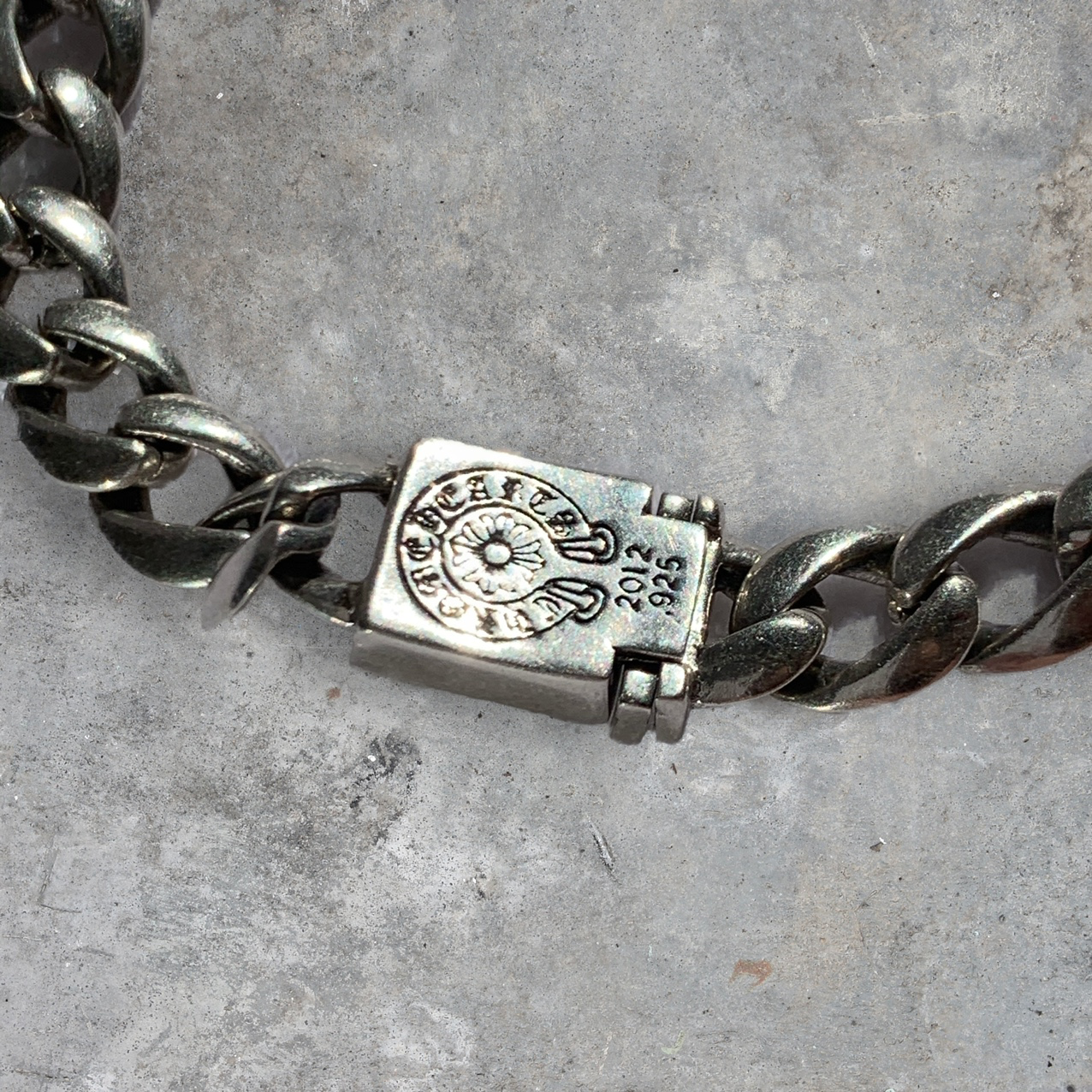 Chrome hearts bella mini id necklace deals