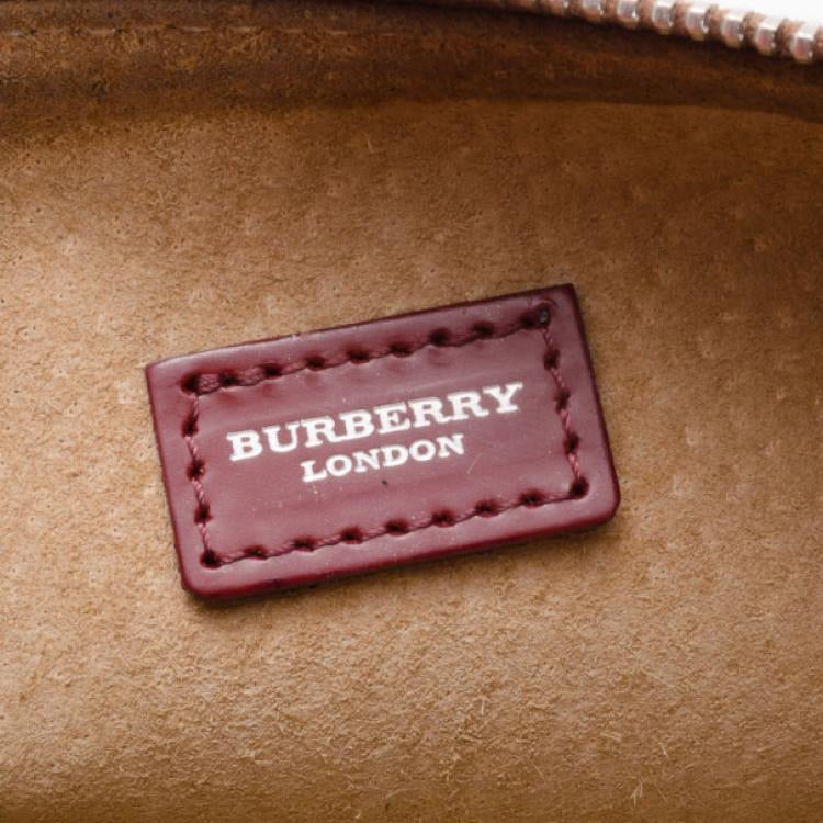 Burberry Black/Beige Nova Check Coated Canvas Mini Pochette Bag Burberry |  The Luxury Closet