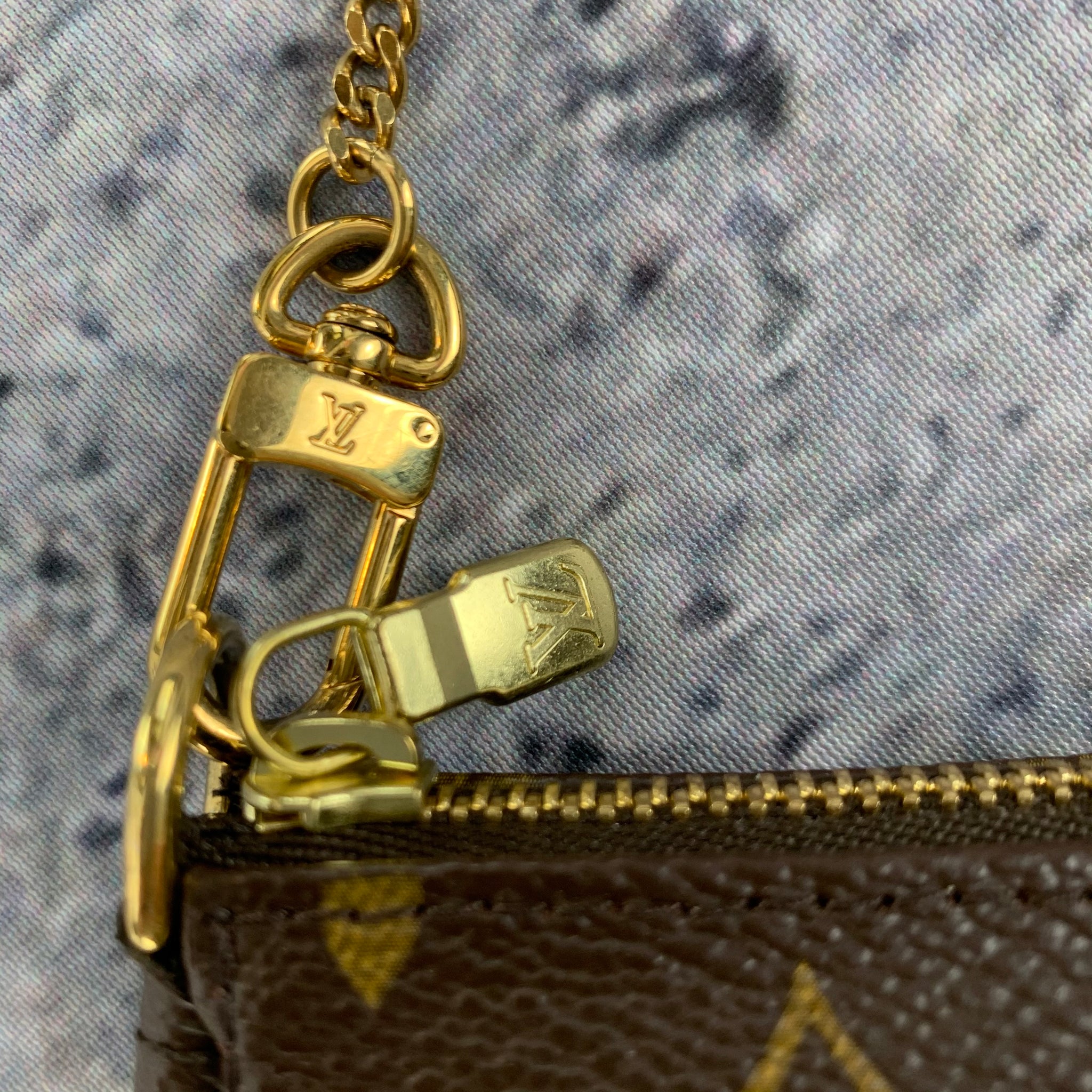 Louis Vuitton Mini Pochette Accessories On Chain Monogram in