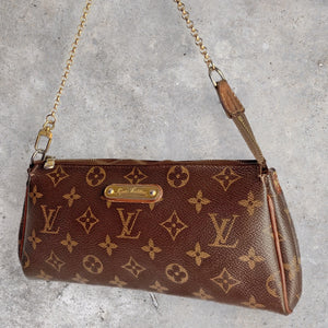 Louis Vuitton Monogram Eva Pochette Bag
